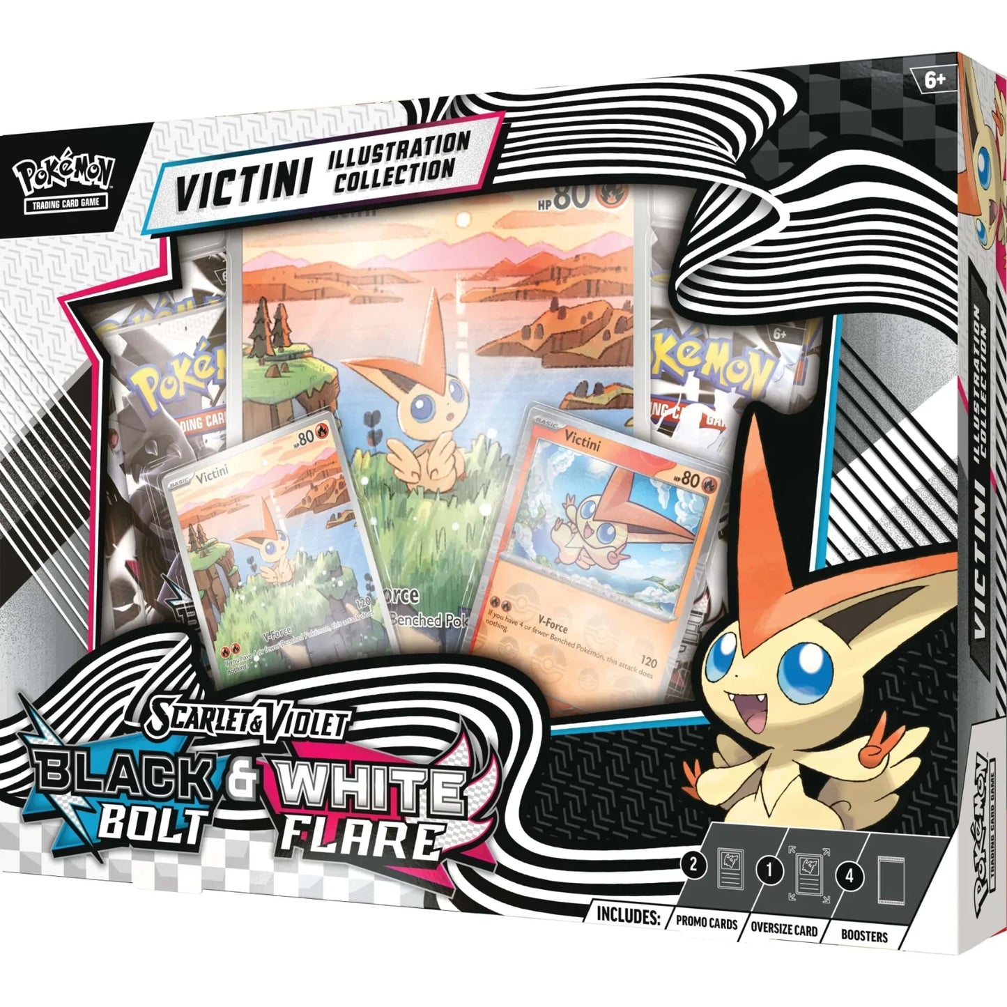 Illustration Collection (Unova Victini) - Black Bolt / White Flare (Español)