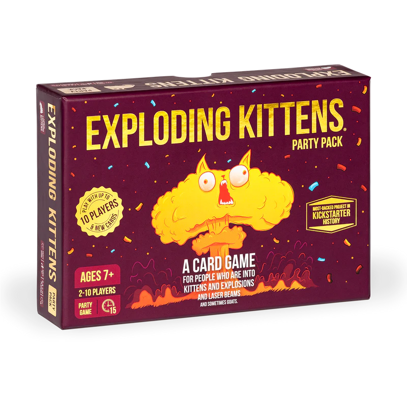 Exploding Kittens: Party Pack Edition – Juego de Mesa