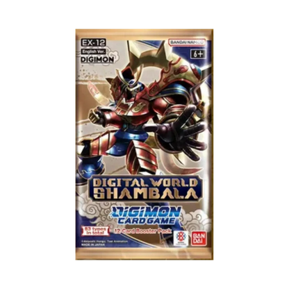 Preventa Booster Box EX-12 Digital World Shambala