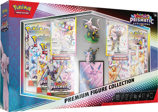 Premium Figure Collection Espeon y Umbreon Prismatic Evolutions (Ingles)