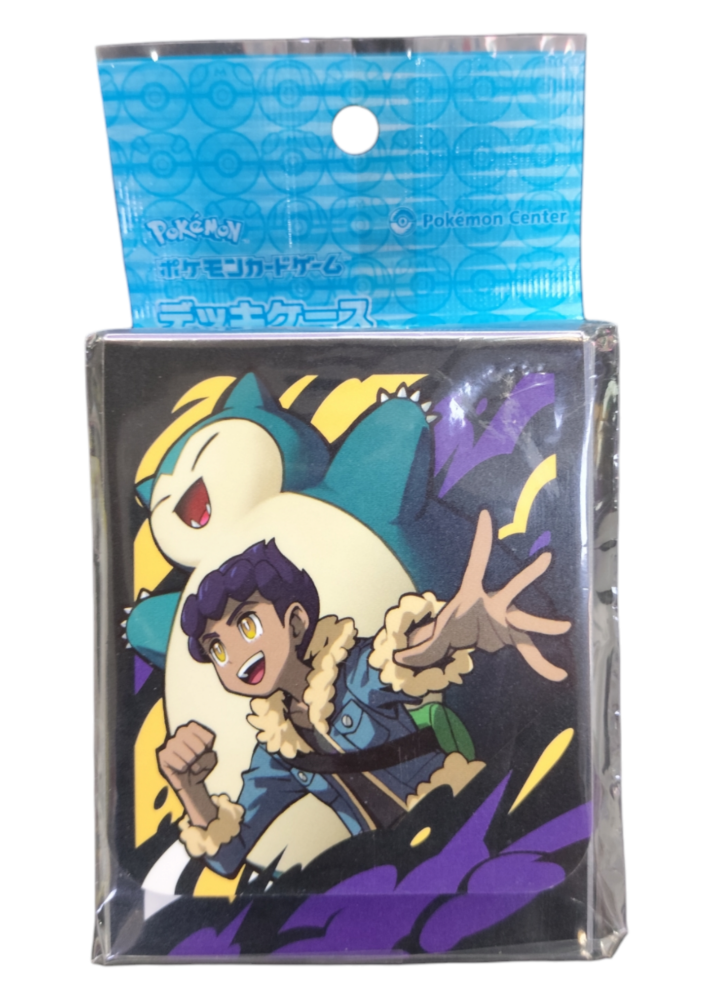 Pokemon Center Deck Box Paul & Snorlax
