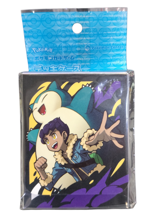 Pokemon Center Deck Box Paul & Snorlax