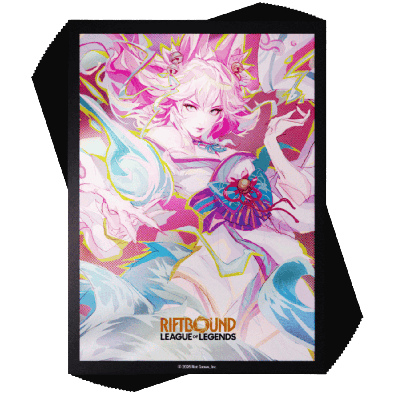 Card Sleeves Riftbound Spiritforged - Spirit Blossom Ahri Art