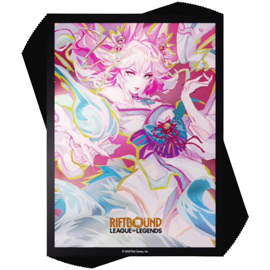 Card Sleeves Riftbound Spiritforged - Spirit Blossom Ahri Art