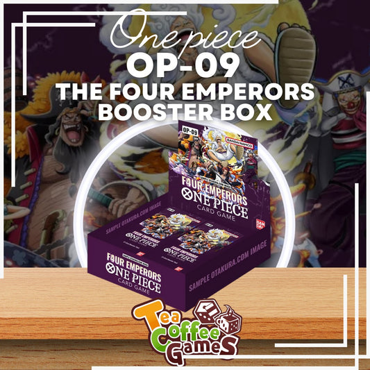 Preventa caja de sobre Op-09 booster box the four emperors