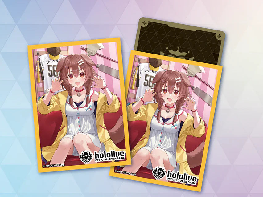hololive OFFICIAL CARD GAME" Official holocard Sleeve vol. 10 Inugami Korone