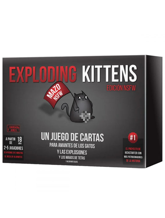 Exploding kittens Edición NSFW