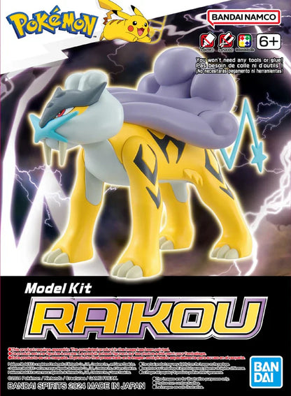 Model kit Raikou Pokémon