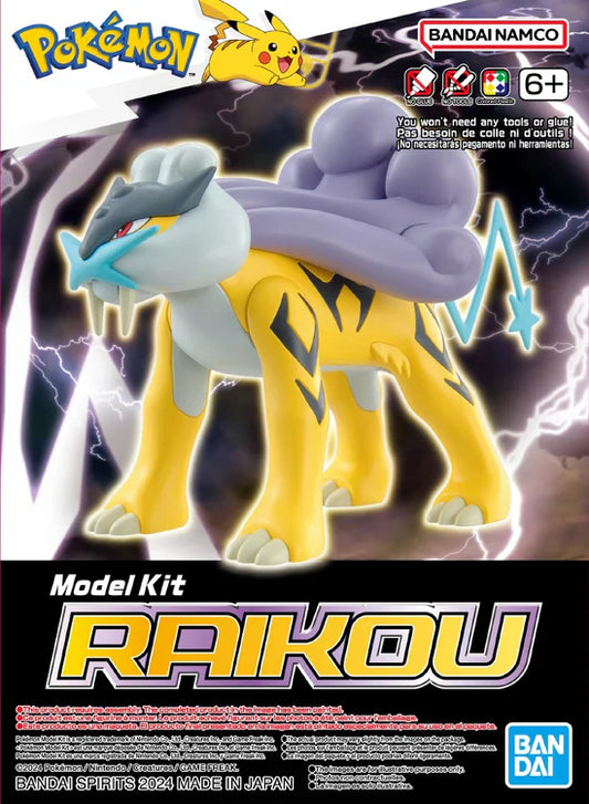 Model kit Raikou Pokémon