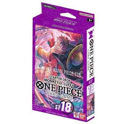 STARTER DECK - Purple Monkey.D.Luffy - [ ST-18 ]