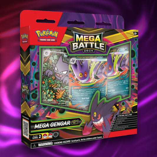 Mega Battle Deck – Mega Gengar ex Ingles
