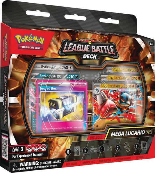 Pokémon TCG: Mega Lucario ex League Battle Deck (Español)