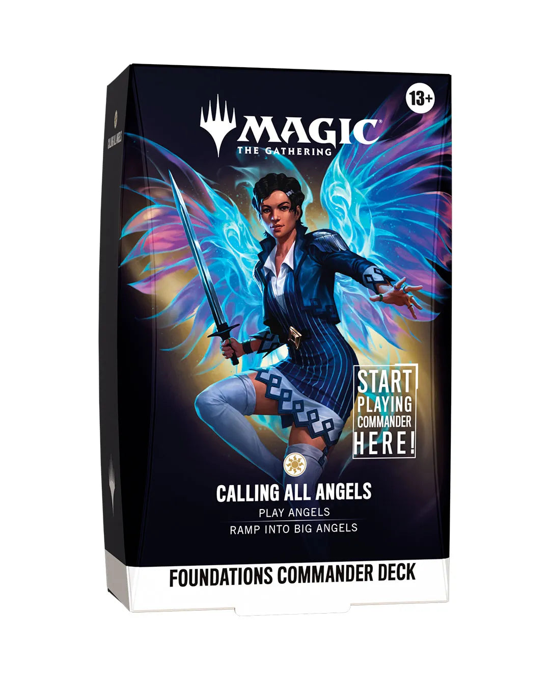 MTG: FOUNDATIONS COMMANDER DECK – CALLING ALL ANGELS – INGLÉS