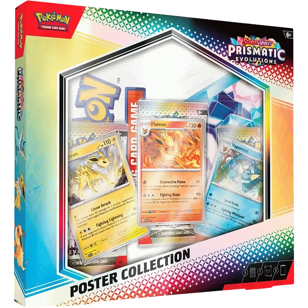 Preventa Poster Collection - Prismatic Evolutions - INGLÉS