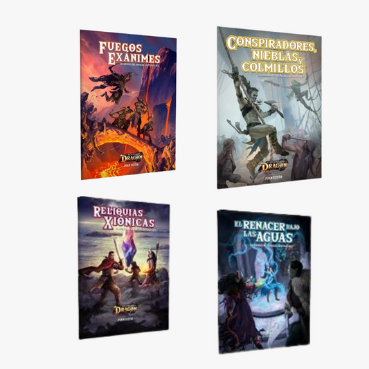 Pack Aventuras Resurgir del Dragon Fuegos Exanimes