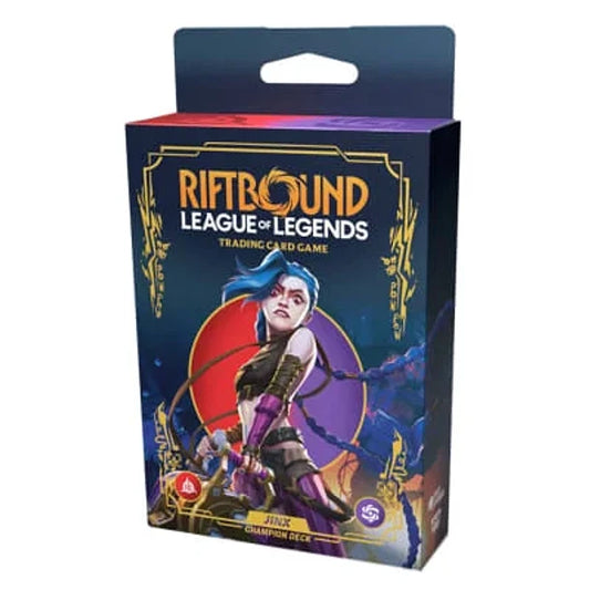 Mazo JINX - Riftbound TCG: Set 1 – Origins – Champion Deck – Jinx