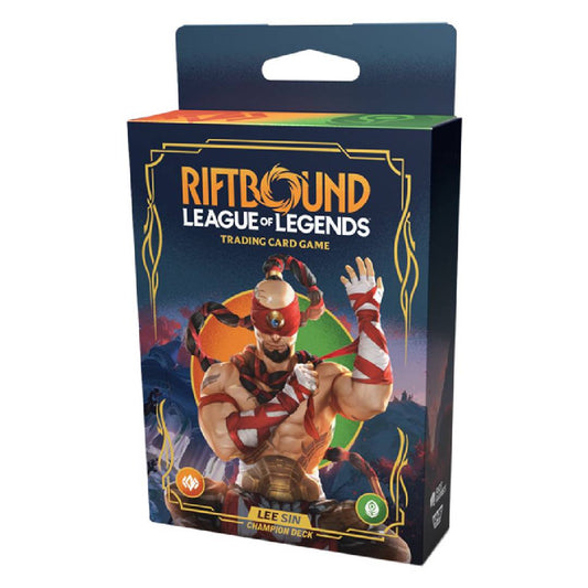 Mazo LEE SIN - Riftbound TCG: Set 1 – Origins – Champion Deck – Lee Sin