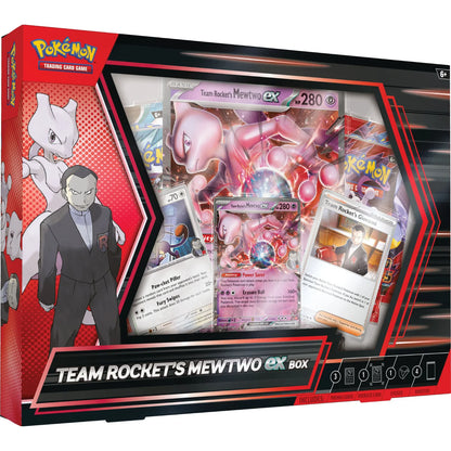 Team Rocket's Mewtwo Ex Box (Ingles)