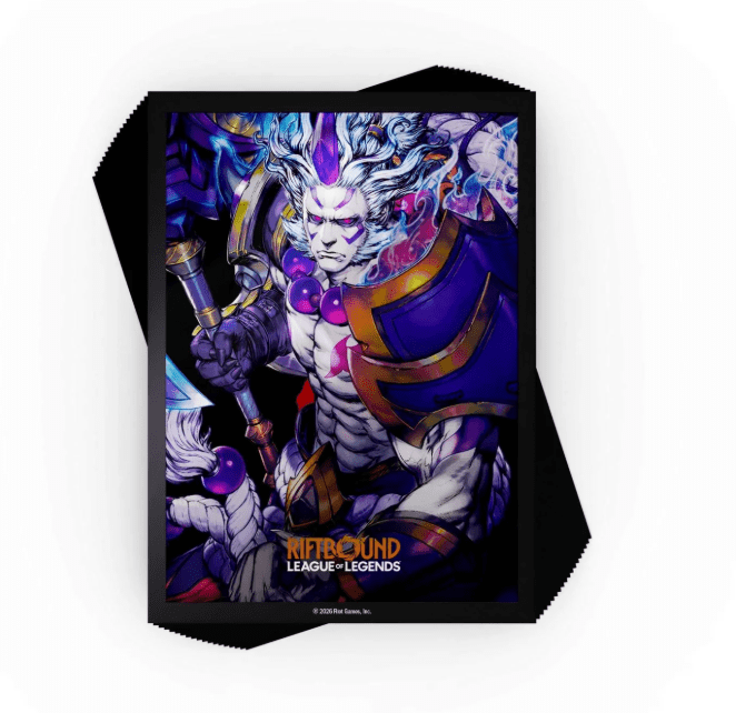 Card Sleeves Riftbound Spiritforged - Spirit Blossom Darius Art