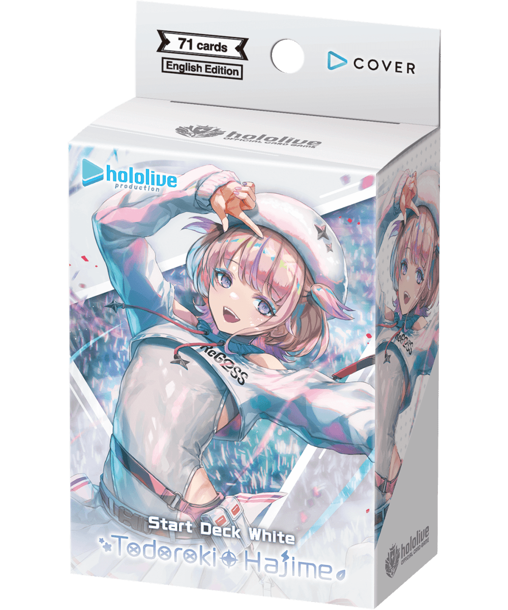 Start Deck White - Todoroki Hajime - Hololive OCG (ingles)