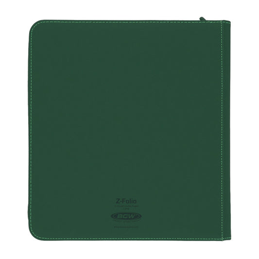 BCW Z-Folio 12-Pocket Album – Green