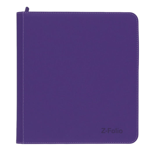 BCW Z-Folio 12-Pocket Album – Purple