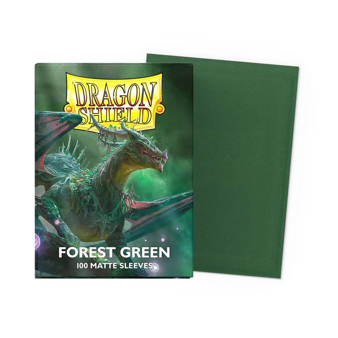 Dragon Shield: Forest Green