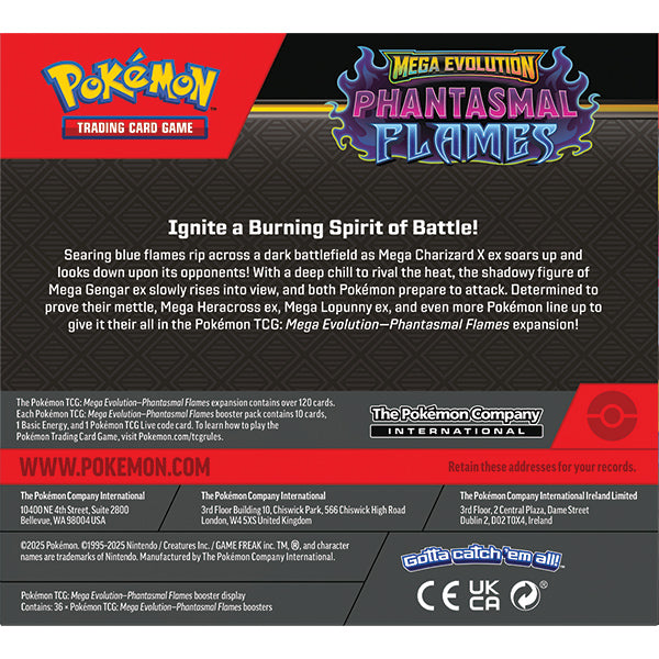 PREVENTA Booster Box - Phantasmal Flames (Ingles)
