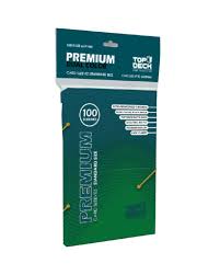Fundas Verde dual color tamaño Standard Premium 100 Top Deck
