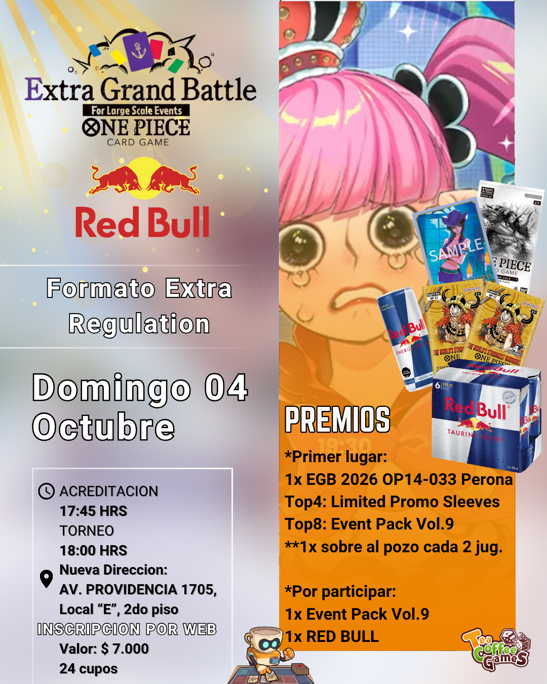 Cupo EXTRA GRAND BATTLE 2026 domingo 04 de sept
