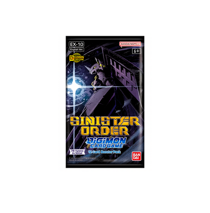 Caja de sobres Ex10 SINISTER ORDER Booster Box ( EX-10 )