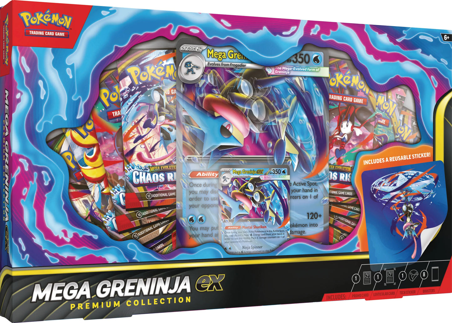 PREVENTA  Mega Greninja ex Premium Collection (Inglés)