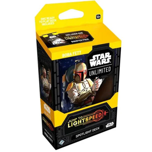 Deck Spotlight -  Boba Fett (Jump to Lightspeed) - Star Wars: Unlimited - (ingles)