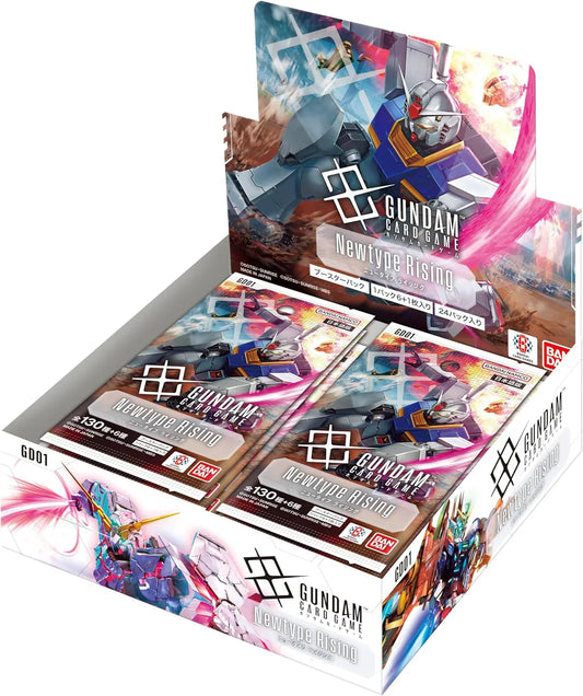 Preventa 2da Booster Box Gundam Set 1 (GD-01) Newtype Rising