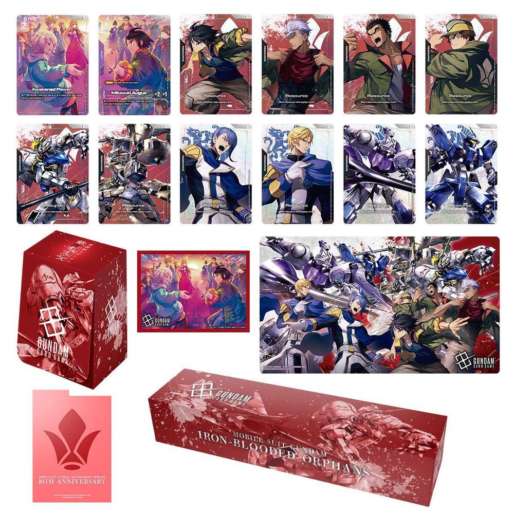 PREVENTA Gundam TCG: Premium Accessory Set Mobile Suit Gundam IRON (PB02)