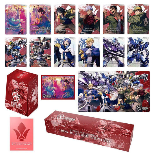 PREVENTA Gundam TCG: Premium Accessory Set Mobile Suit Gundam IRON (PB02)