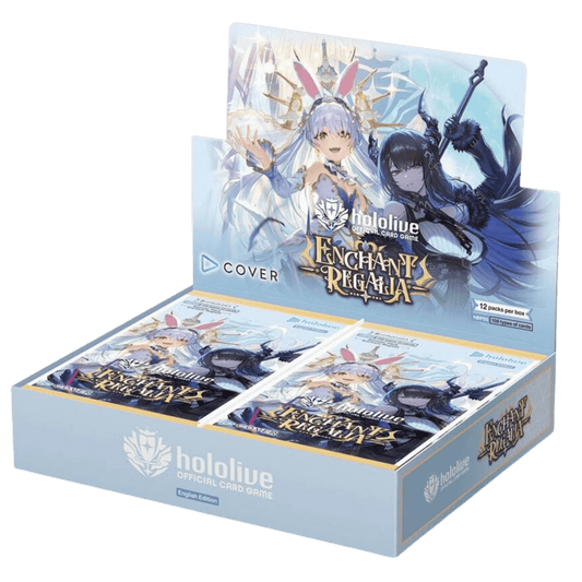 Hololive OFFICIAL CARD GAME – Enchant Regalia Booster Display