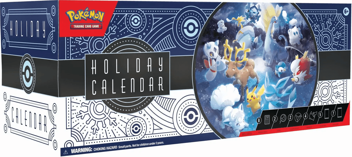holiday calendar pokemon 2023 (ingles)