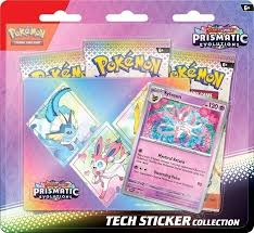 PREVENTA Tech Sticker Collection  - Prismatic Evolutions - INGLÉS