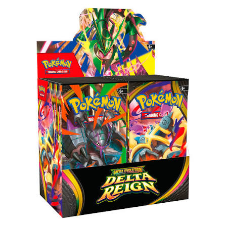 PREVENTA: Pokemon TCG Mega Evolution-Delta Reign- Booster Box ESPAÑOL