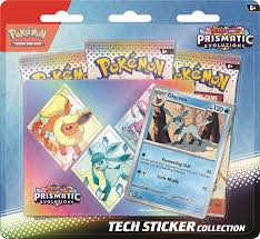 PREVENTA Tech Sticker Collection  - Prismatic Evolutions - INGLÉS