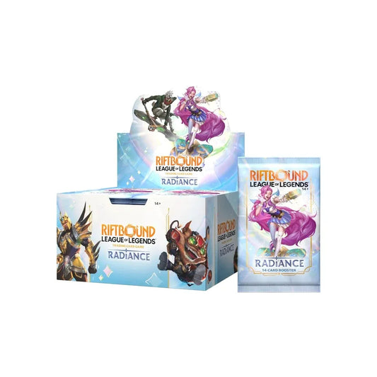 PREVENTA:  Riftbound: League of Legends TCG – Radiance Set 5 Booster Display