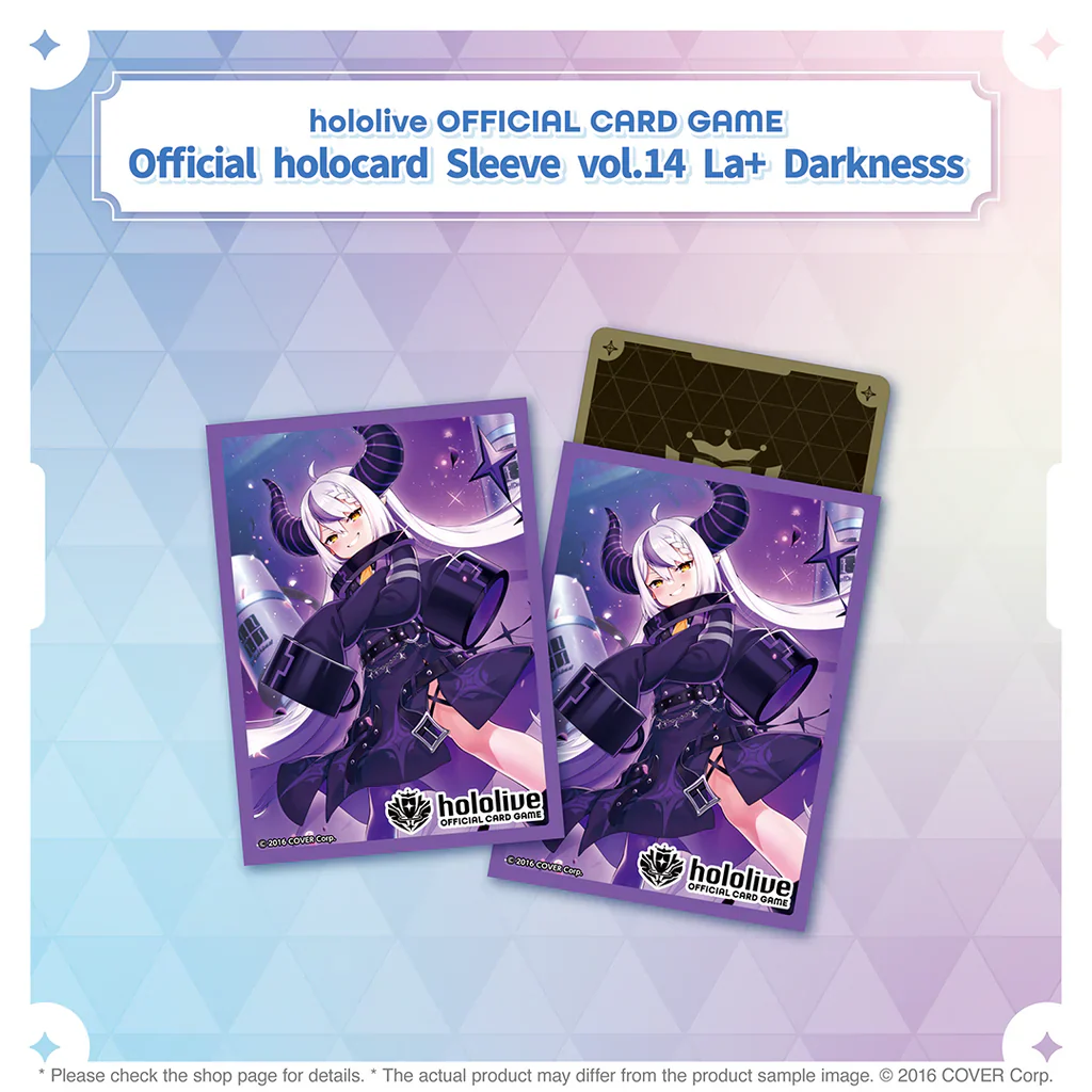 Hololive Funda Oficial para Tarjetas Holo Vol.14 – La+ Darknesss