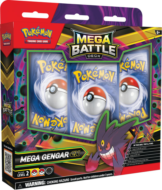 PREVENTA Mega Battle Deck – Mega Gengar ex