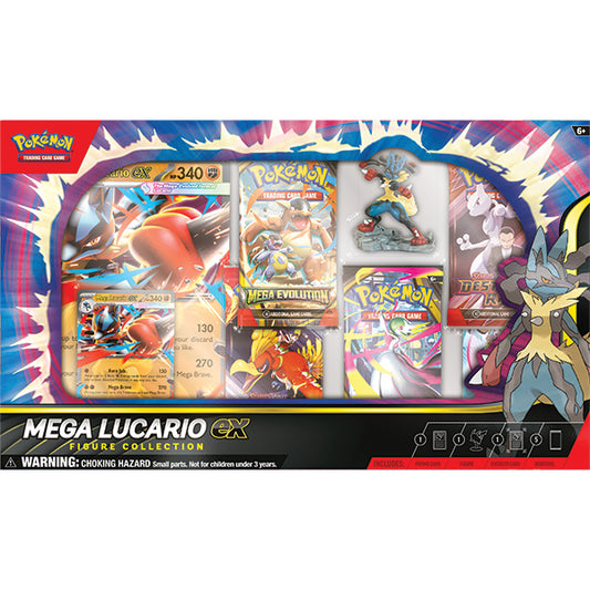 PREVENTA Mega Lucario ex Figure Collection (ingles)