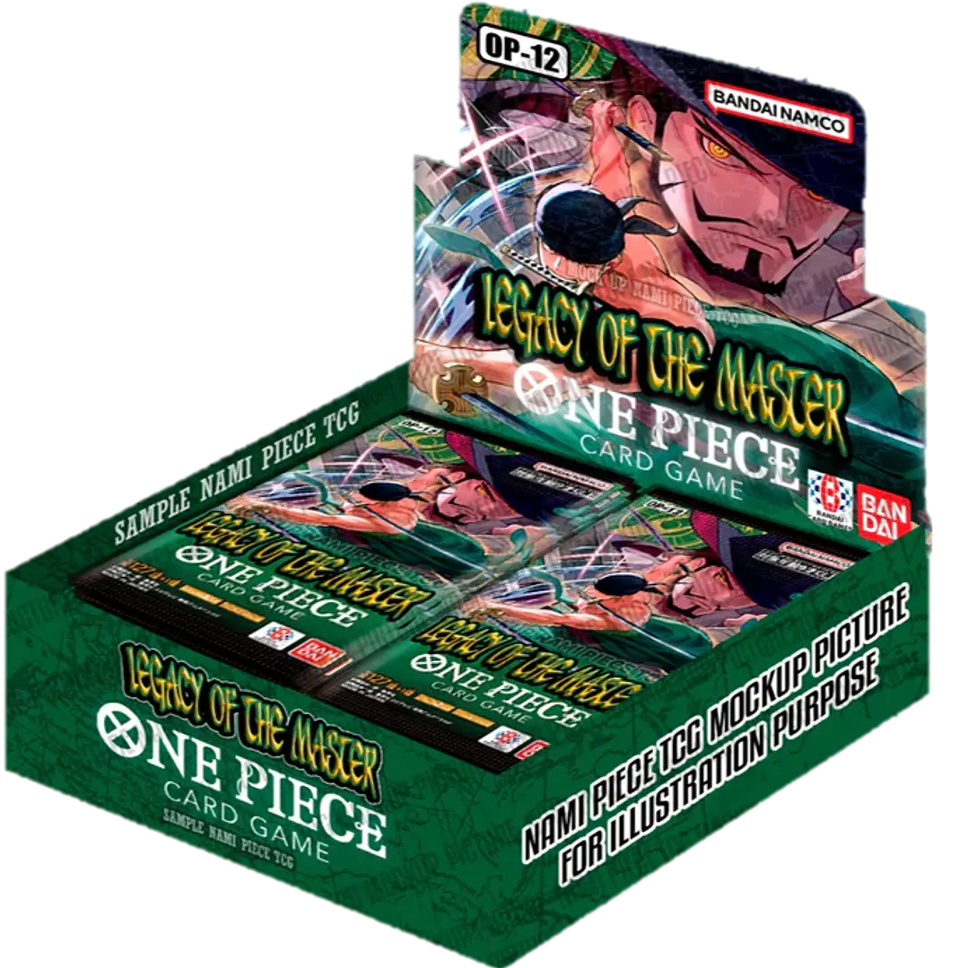PREVENTA Booster box OP-12 Legacy of the Master