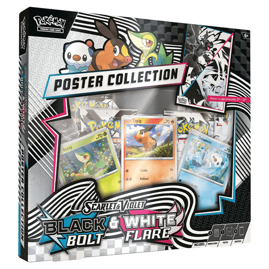 Unova Poster Collection - Black Bolt / White Flare (INGLES)