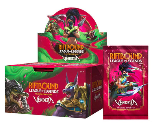 Preventa Booster box Set 4 - Vendetta - caja de sobres Riftbound INGLES