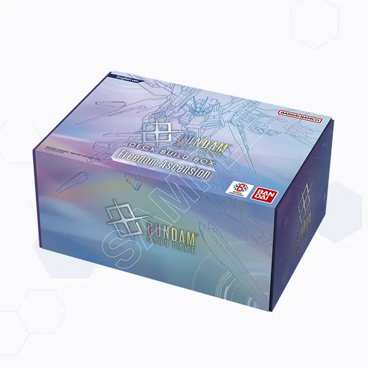 PREVENTA Gundam TCG: Freedom Ascension [SC01] – Deck Build Box (Inglés)