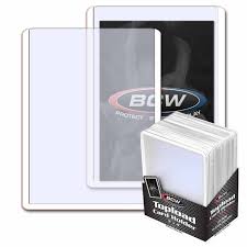3x4 TopLoad Card Holder White Border